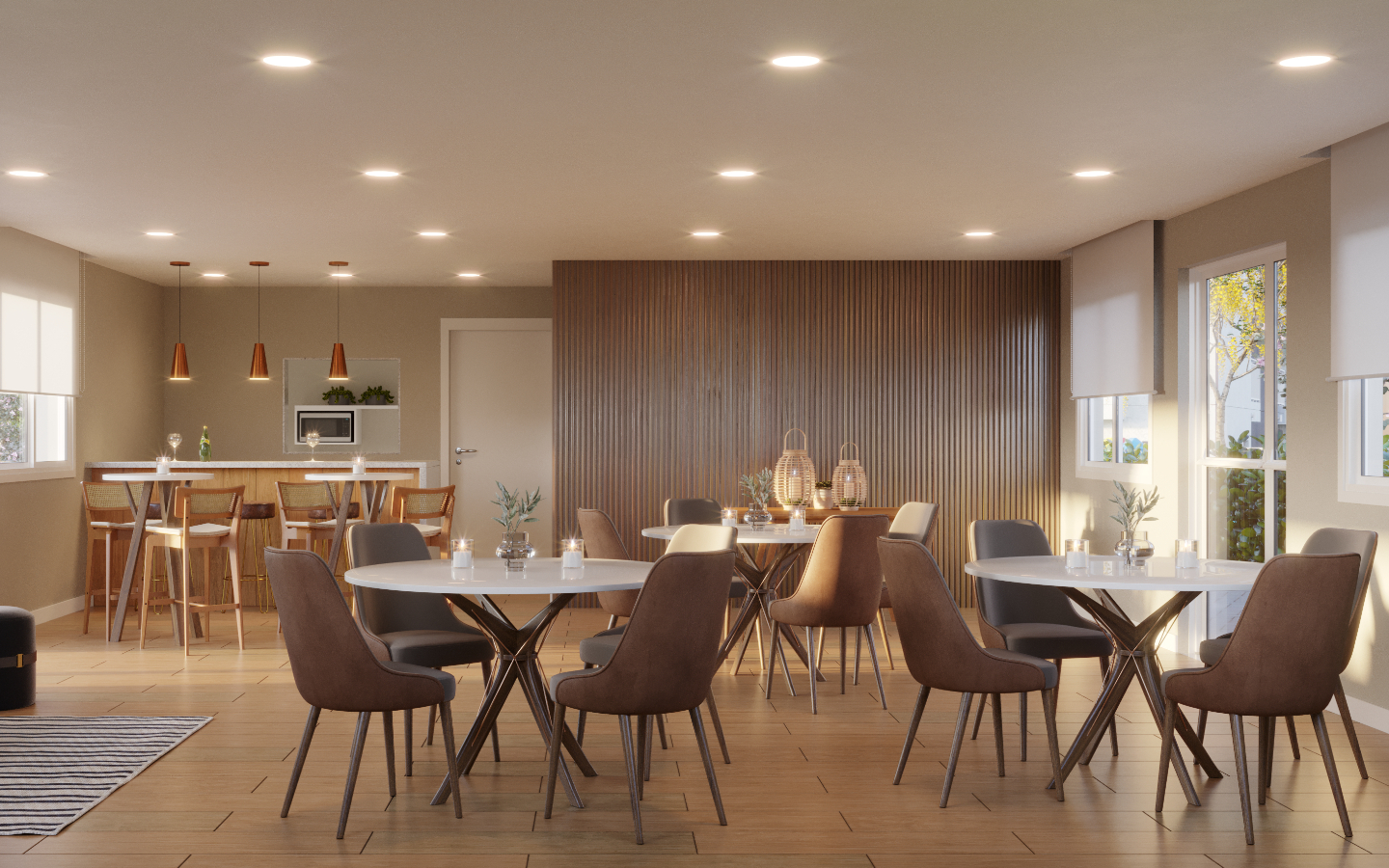 Salão de festas - Nova Norte Residencial