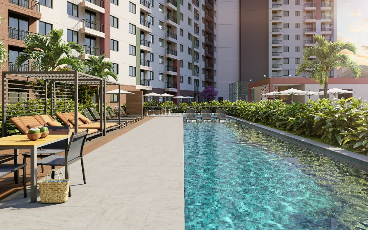 Piscina - Residencial Dona Ivone Lara