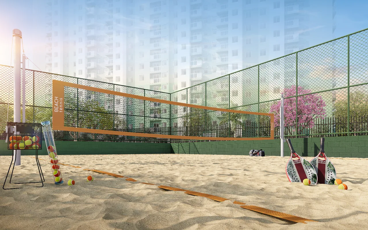 Quadra de areia - Residencial Dona Ivone Lara